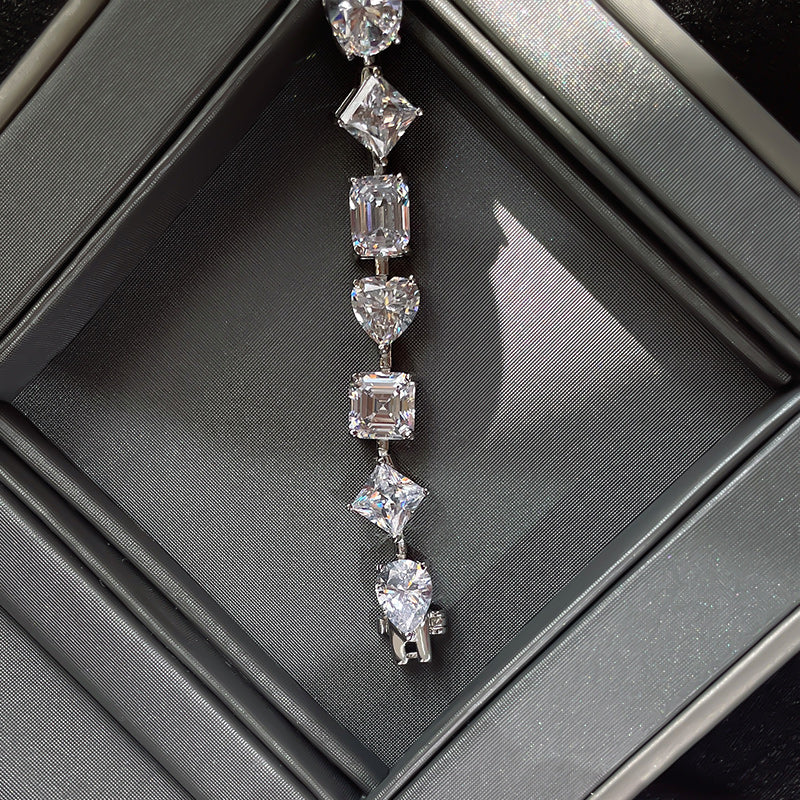 17.6 Carat Mixed Fancy Cut Diamond Bracelet – Reis-Nichols Jewelers